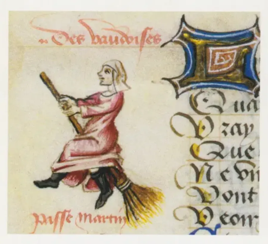 © Martin Le Franc, Le Champion des Dames, v. 1451, Paris, BNF, Ms fr. 12476, fol. 105v. 